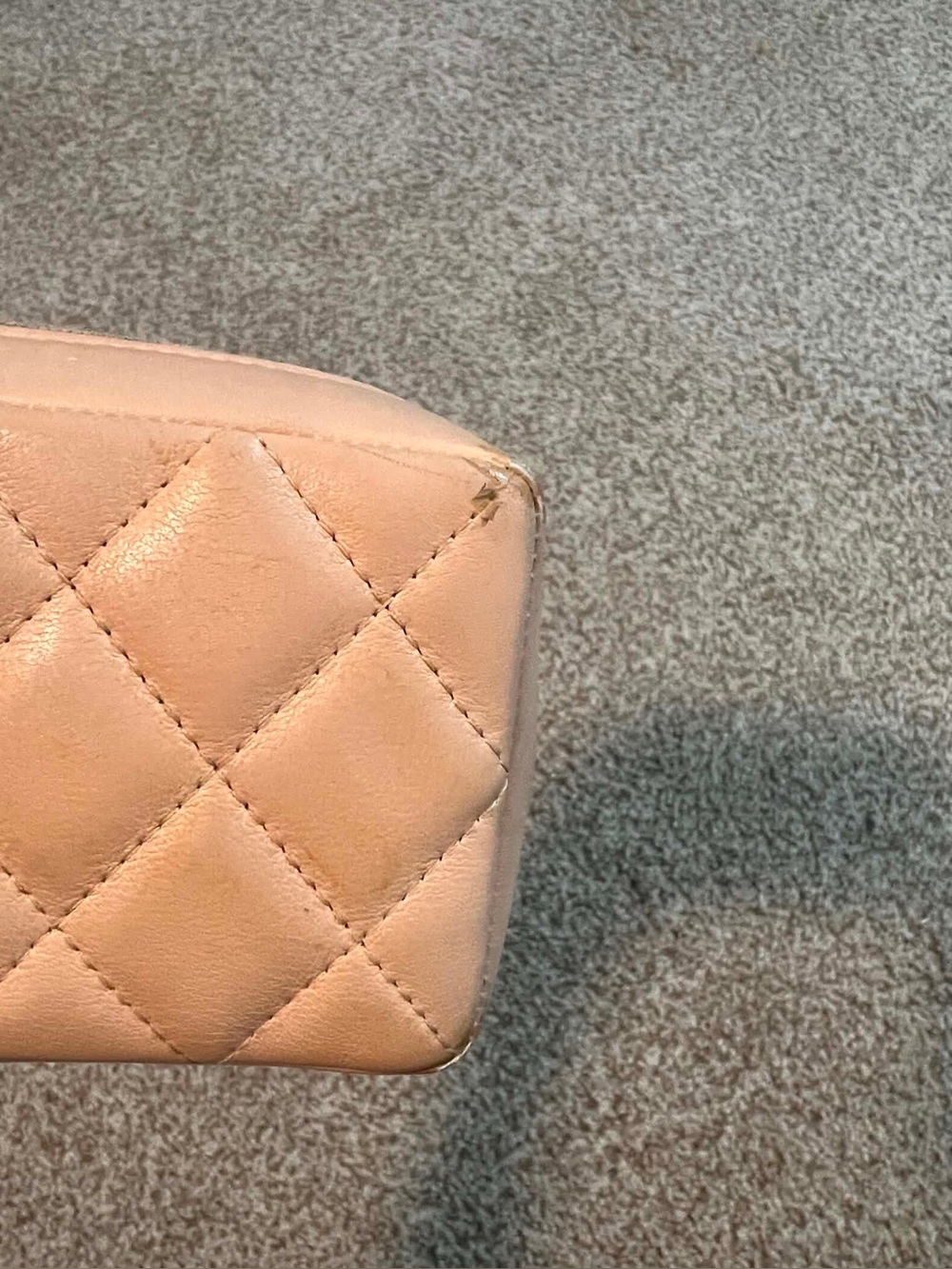 🧡 CHANEL Cambon Line Cosmetic Pencil Pouch Case - Picture 11 of 16